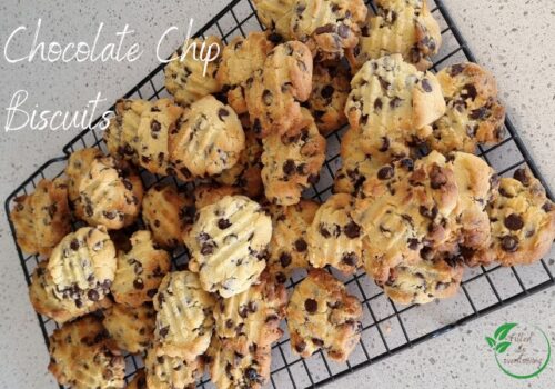Quick and Easy Chocolate Chip Biscuits