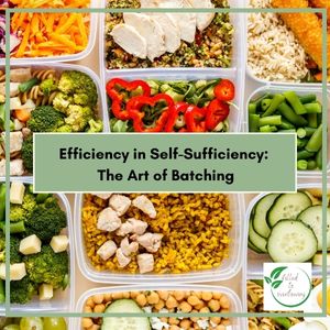 Efficiency In Self-Sufficiency: The Art of Batching